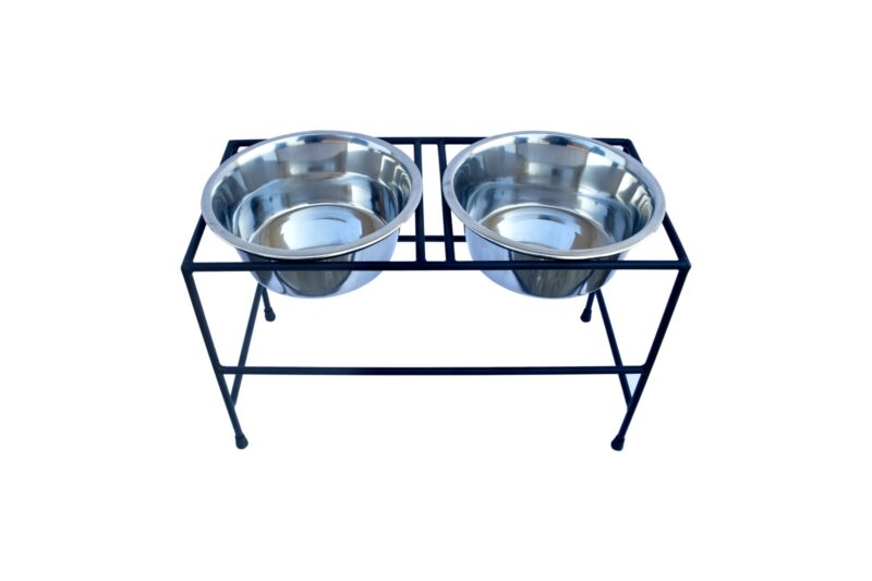 Tahura TAH 2007 High Raised Iron Double Diner - Elevated Dining Solution for Pets - Image 2