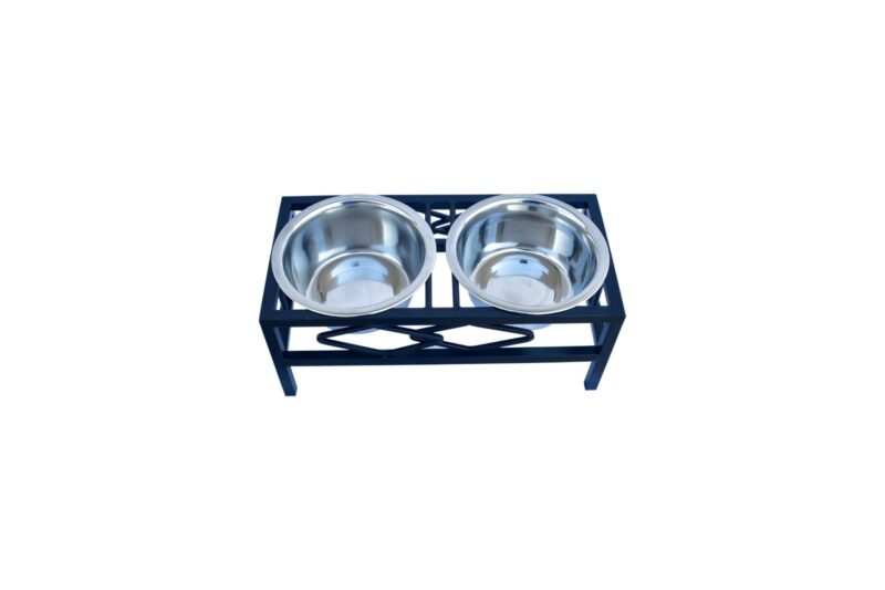 Tahura TAH 2025 Pipe Iron Double Diner - Industrial-Inspired Dining Solution for Pets - Image 2